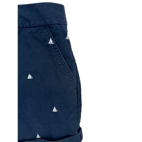 Tommy Hilfiger Shorts Women‎ Size 12 Sailboats Nautical Beach Casual Vacation - Picture 7 of 10